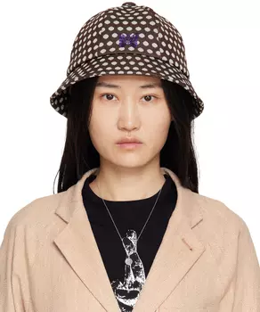 Коричневая панама-бермуда NEEDLES