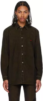 Коричневая рубашка D-Simply Over от Diesel Brown