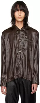 Коричневая рубашка для вальса Our Legacy
