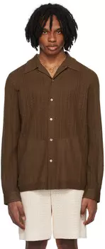 Коричневая рубашка Рипли Sefr