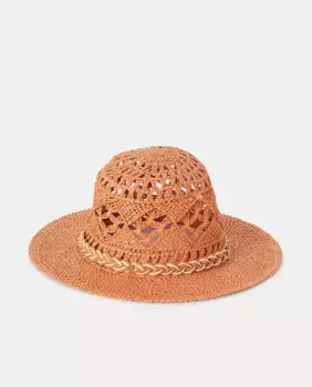 Коричневая шляпа Tintoretto, коричневый