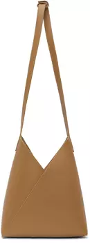 Коричневая сумка через плечо с изображением печенья с предсказаниями MM6 Maison Margiela