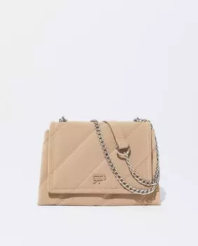 Коричневая сумка через плечо, трансформируемая в плечо, с магнитной застежкой Parfois, коричневый