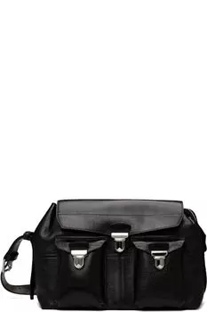 Коричневая сумка для снаряжения среднего размера LEMAIRE