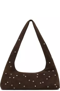 Коричневая сумка-хомут MARGESHERWOOD