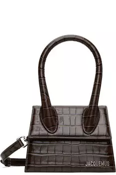 Коричневая сумка La Croisire 'The medium Chiquito' JACQUEMUS