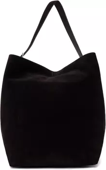 Коричневая замшевая сумка с поясом TOTEME