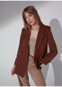 Коричневая женская куртка NGSTYLE