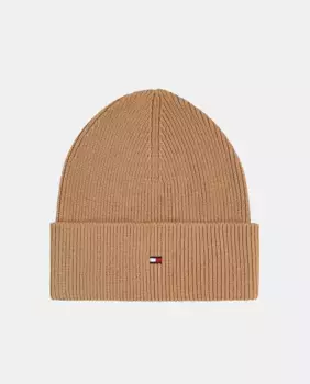 Коричневая женская шляпа с флагом Tommy Hilfiger, цвет Camel