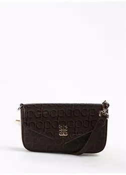 Коричневая женская сумка через плечо 19X10x4 см 05PC24Y514-PMN KH Pierre Cardin, коричневый