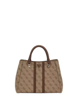Коричневая женская сумка через плечо Guess