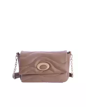 Коричневая женская сумка через плечо Pesaro с клапаном Don Algodn