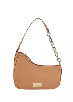 Коричневая женская сумка на плечо 20х25х6 см 10252 Laura Ashley, коричневый