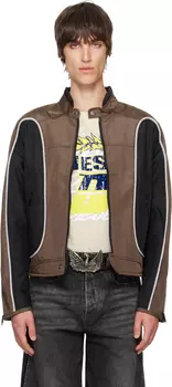 Коричнево-черная куртка J-Blink Diesel