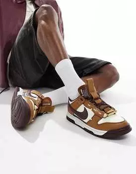 Коричнево-коричневые кроссовки Nike Dunk Jumbo