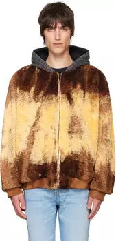 Коричнево-желтая куртка S-Depla Diesel