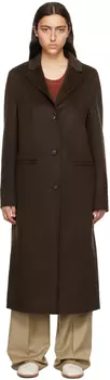 Коричневое пальто Mill Mill Loulou Studio