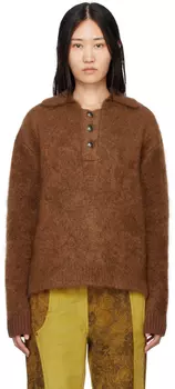 Коричневое поло Chatteris Andersson Bell