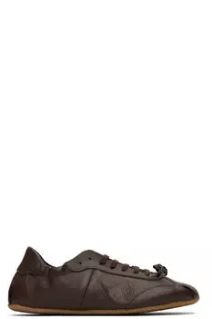 Коричневые балетки ABRA