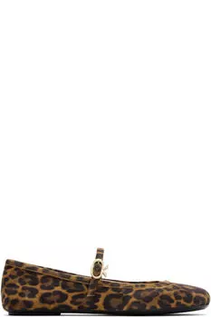 Коричневые балетки Carla Gianvito Rossi