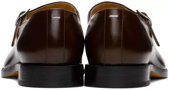 Коричневые балетки «Таби Мэри-Джейнс» Maison Margiela
