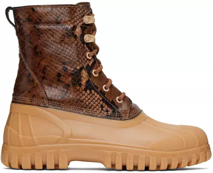 Коричневые ботинки Diemme Anatra