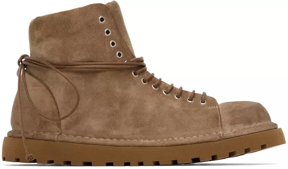 Коричневые ботинки Gomme Pallottola Marsèll