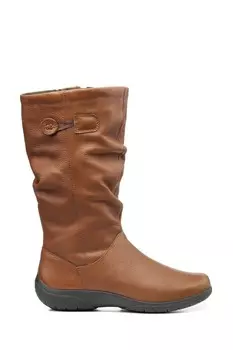 Коричневые ботинки и ботинки свободного кроя на молнии Derrymore II Hotter, коричневый