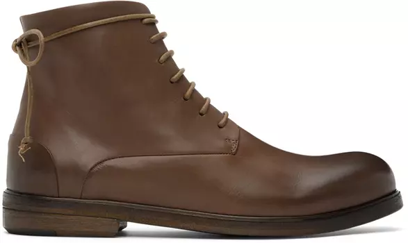 Коричневые ботинки Zucca Media Marsll