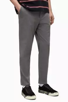 Коричневые брюки чинос AllSaints Walde All Saints, коричневый