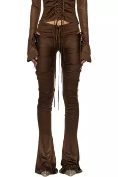 Коричневые брюки Cu KNWLS