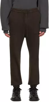 Коричневые брюки для отдыха, окрашенные в готовом виде Juun.J