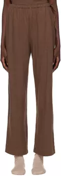 Коричневые брюки для отдыха The Notes Deiji Studios