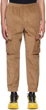 Коричневые брюки карго Javier Burberry