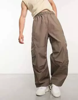 Коричневые брюки карго очень свободного кроя Carhartt WIP jet