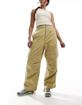 Коричневые брюки карго с парашютом Carhartt WIP Jet