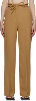 Коричневые брюки Licia Nanushka