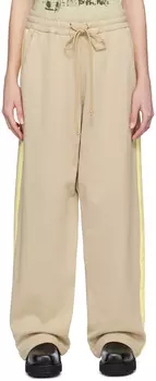 Коричневые брюки Lounge с отделкой в ​​крупный рубчик Song for the Mute