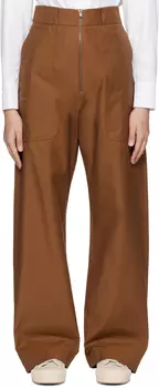 Коричневые брюки Meyer Studio Nicholson