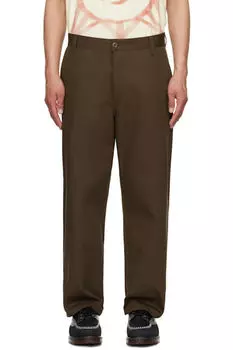 Коричневые брюки-модули Carhartt Work In Progress