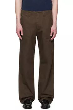 Коричневые брюки Tuff Tony Fatigue Nudie Jeans