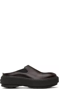 Коричневые цементные мюли SUNNEI