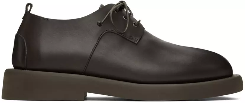 Коричневые дерби Gomme Gommello Marsèll