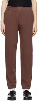 Коричневые гладкие мягкие брюки для отдыха AURALEE