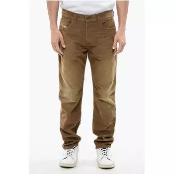 Коричневые хлопковые брюки Diesel, Brown