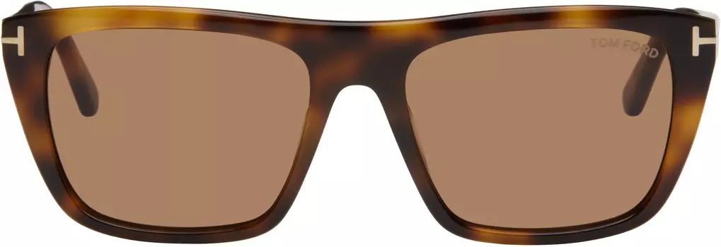 Коричневые и черные солнцезащитные очки Aslan TOM FORD