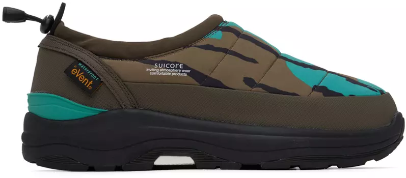 Коричневые и синие кроссовки Pepper-Evab-PT04 Suicoke