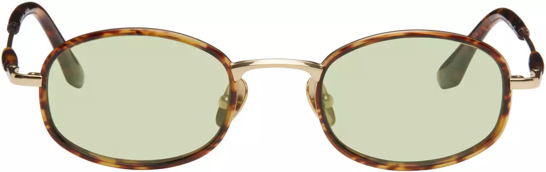 Коричневые и золотые велосипедные солнцезащитные очки BONNIE CLYDE