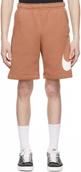 Коричневые клубные шорты Sportswear Nike