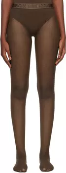 Коричневые колготки Twenties Econyl Wolford